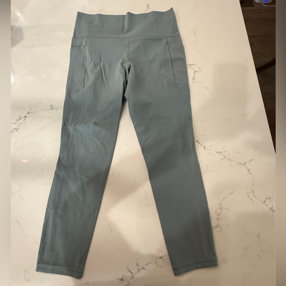 High-Waisted Olive green Leggings